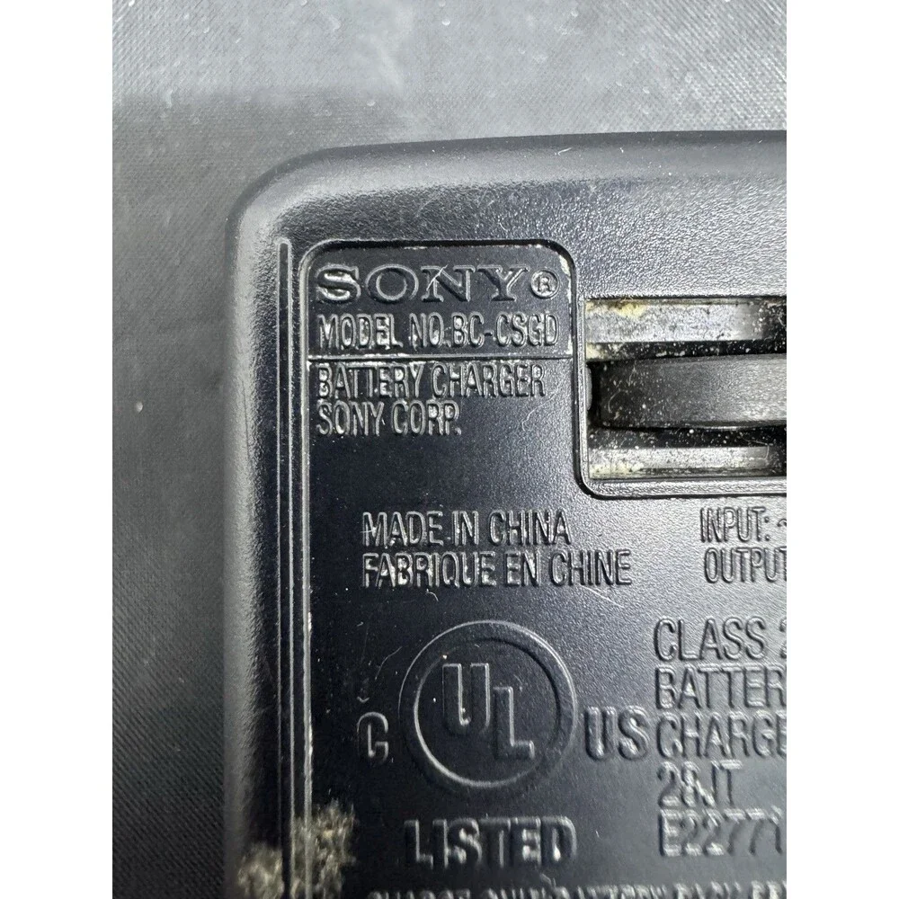 Original SONY BC-CSG BC-CSGB BC-CSGD BC-CSGE Battery Charger NP-FG1 NP-BG1 OEM